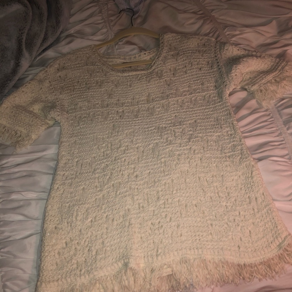 LOFT crotchet blouse